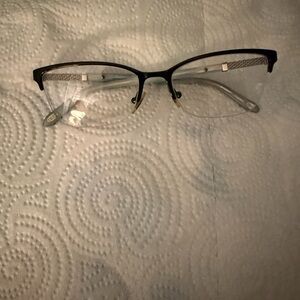 Tiffany & co Stylish Black frameless bifocal Eyeglasses stunning